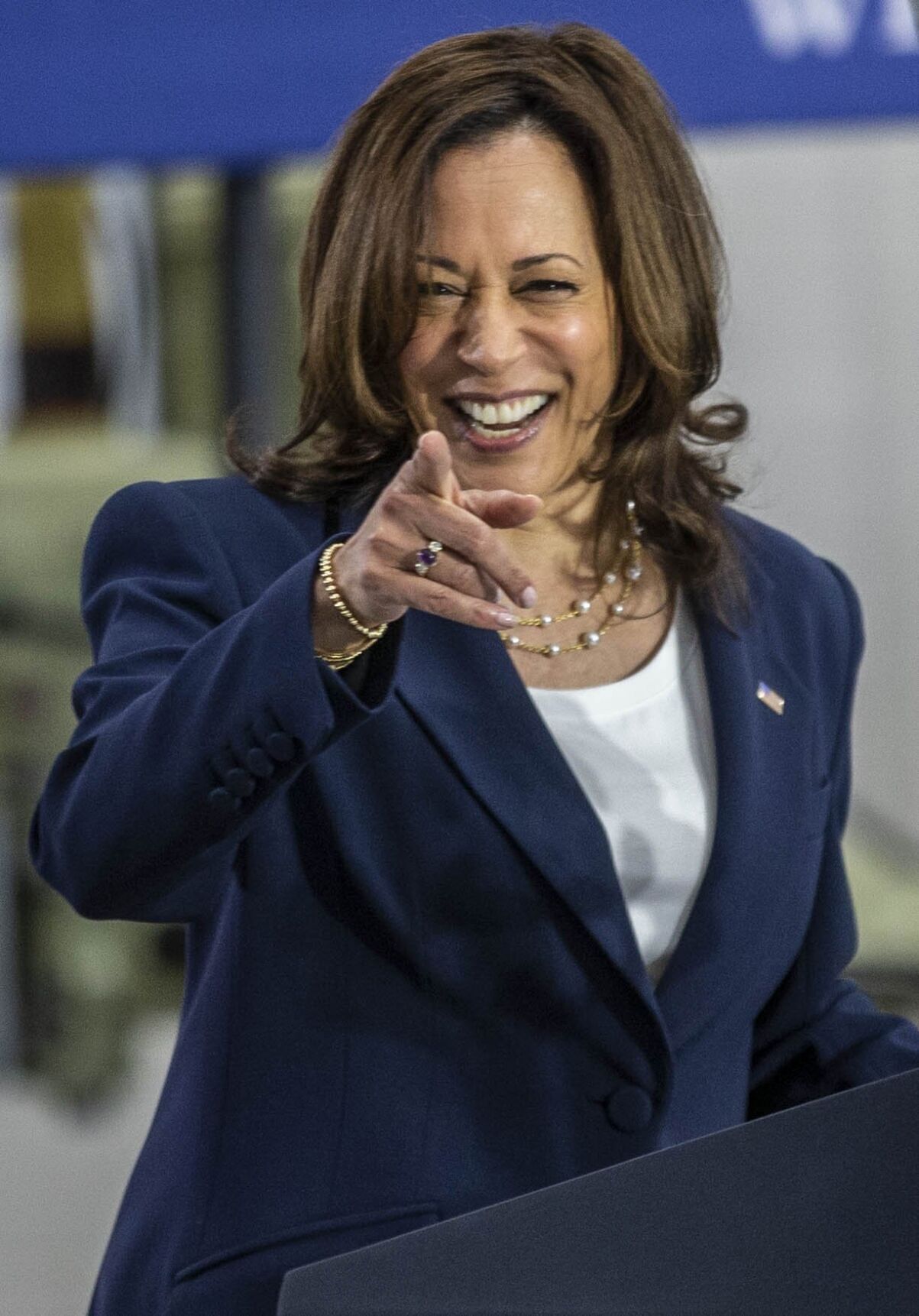 Harris Visit
